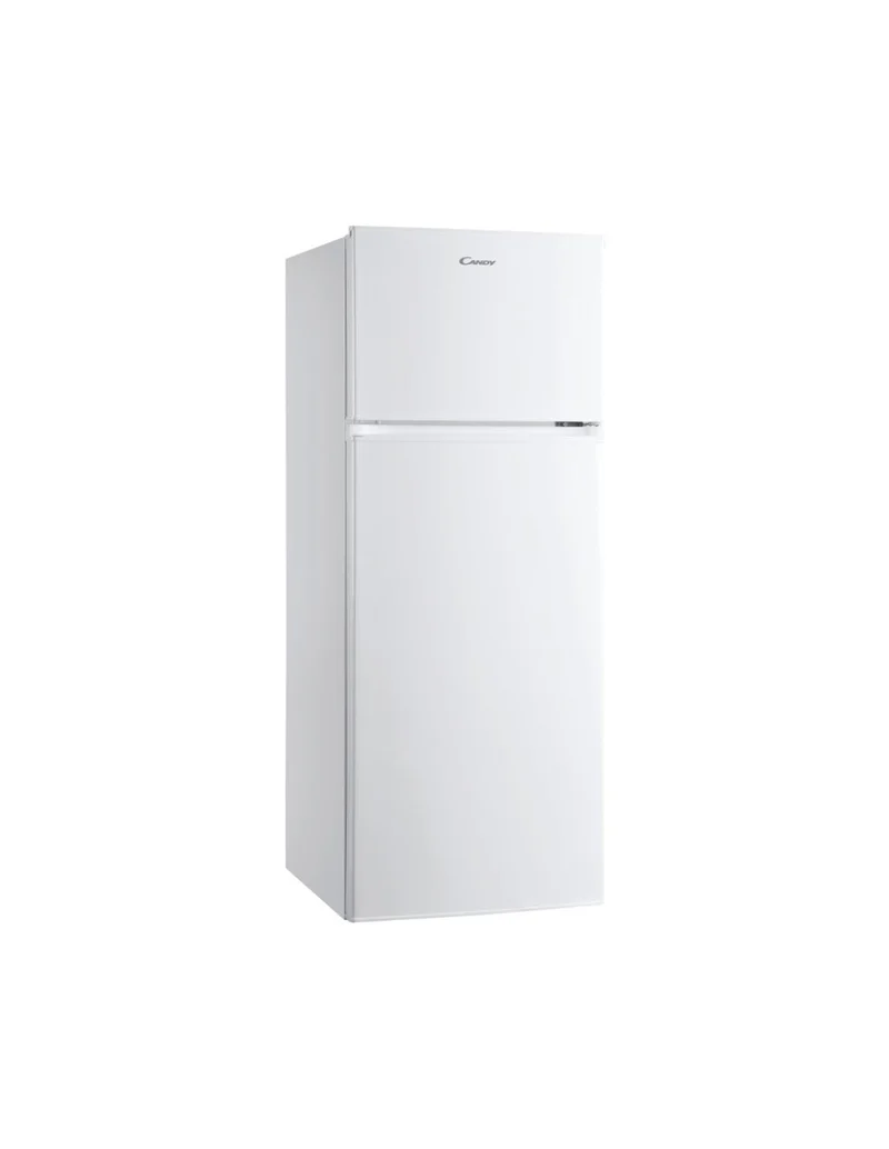 Réfrigérateur Candy CMDD 5142 WMCN à deux portes, capacité 240 litres, classe énergétique F, hauteur sous plafond 143 cm, blanc