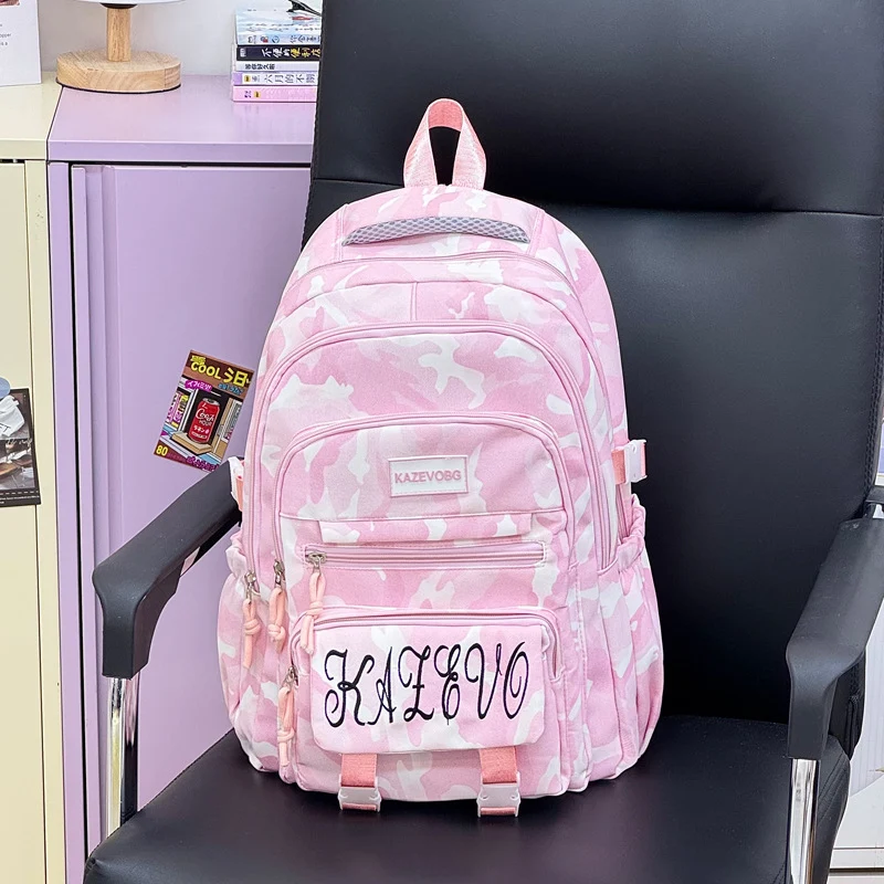 Stylische Freizeit-Rucksack mit Multi-Taschen-Design Karnz