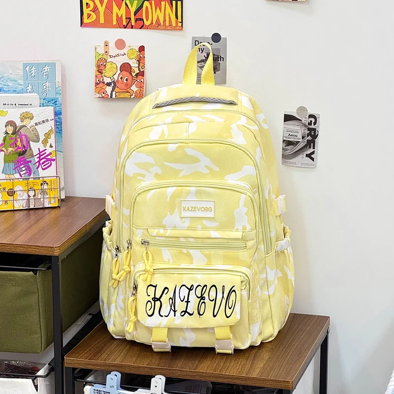 Stylische Freizeit-Rucksack mit Multi-Taschen-Design Karnz