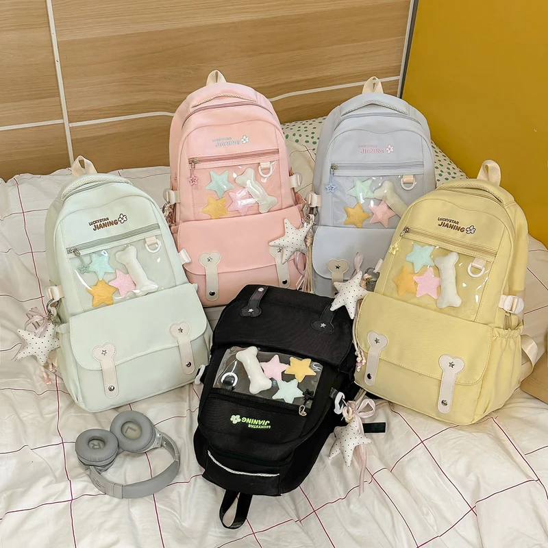 Stylische Freizeit-Rucksack mit multifunktionalen Fächern Karnz