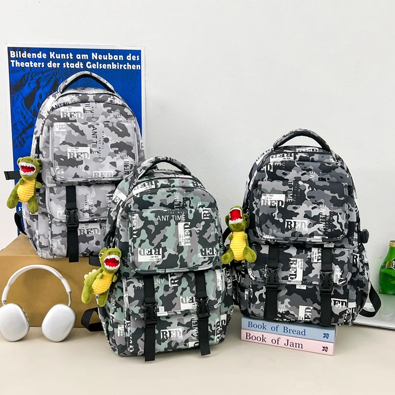 Stylische Camouflage-Muster-Rucksack Karnz