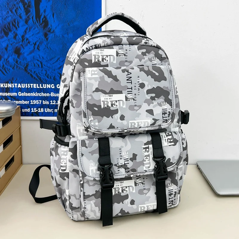 Stylische Camouflage-Muster-Rucksack Karnz