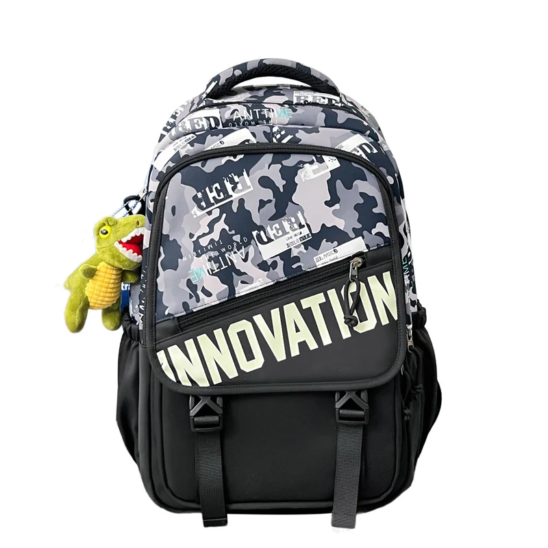 Stylische Camo-Print-Rucksack Karnz