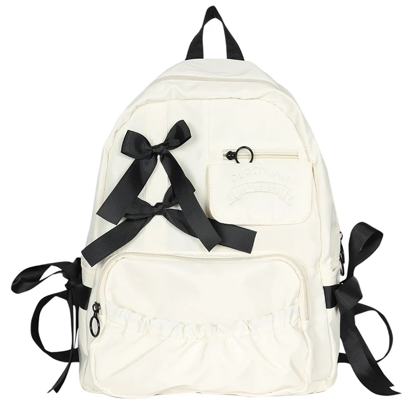 Stylischer Rucksack mit Schleifenverzierung Karnz