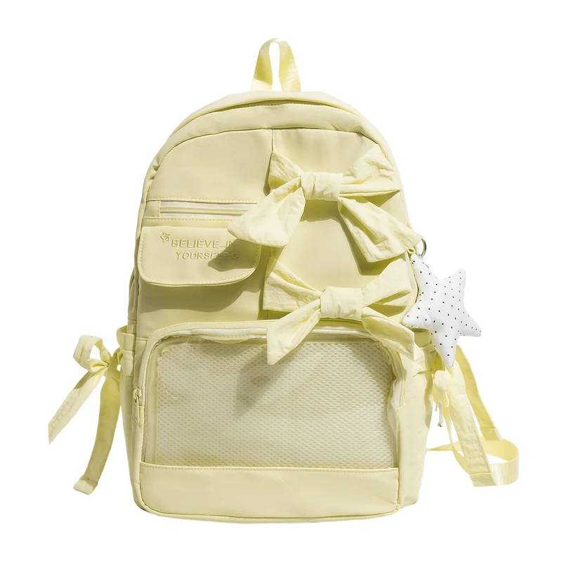 Stylischer mit Schleifen verzierten Rucksack Karnz 1791205748