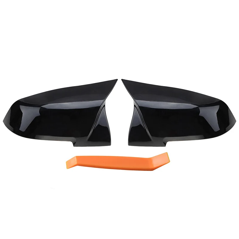 2x Spiegelkappen Gehäuse Glanz Schwarz F20 F21 F22 F30 F31 F32 F33 F36 E84
