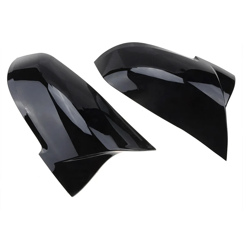 2x Spiegelkappen Gehäuse Glanz Schwarz F20 F21 F22 F30 F31 F32 F33 F36 E84
