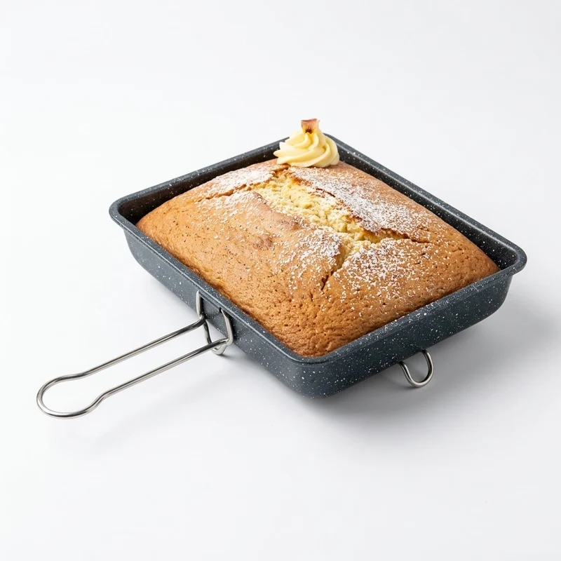 Steel Square Gas Stove Wire Stand with Extended Long Handle