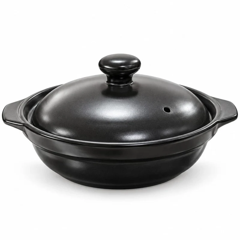 Heat Resistance Ceramic Hopper Pan 18 cm