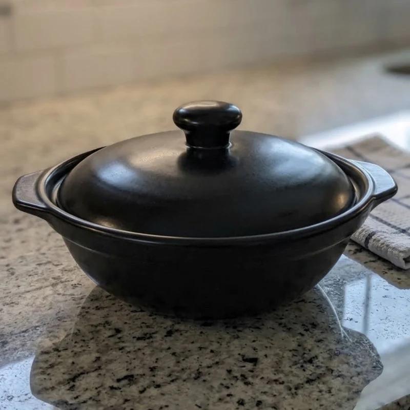 Heat Resistance Ceramic Hopper Pan 18 cm
