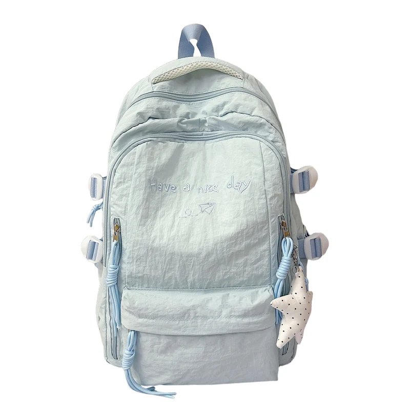 Multi-Taschen Freizeit-Rucksack mit inspirierendem Zitat Karnz