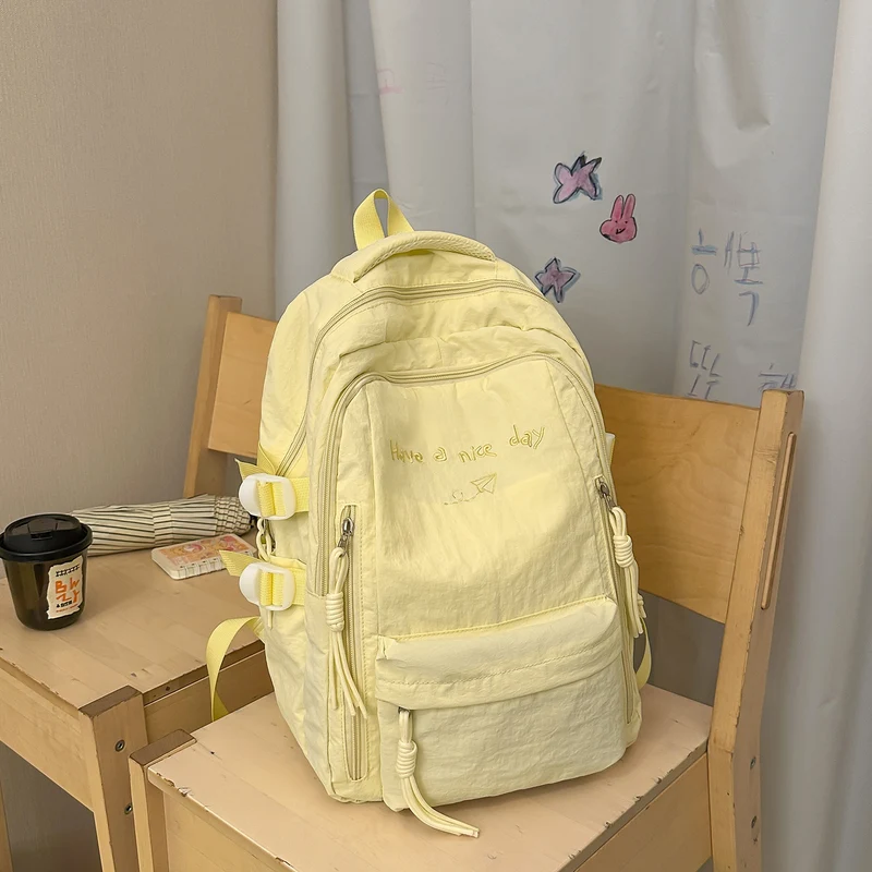 Multi-Taschen Freizeit-Rucksack mit inspirierendem Zitat Karnz