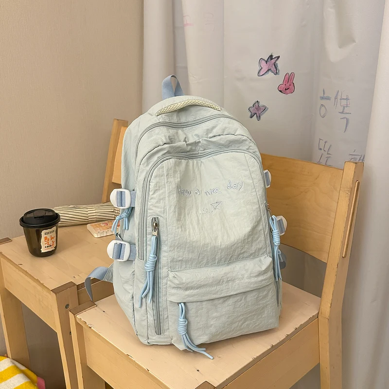 Multi-Taschen Freizeit-Rucksack mit inspirierendem Zitat Karnz
