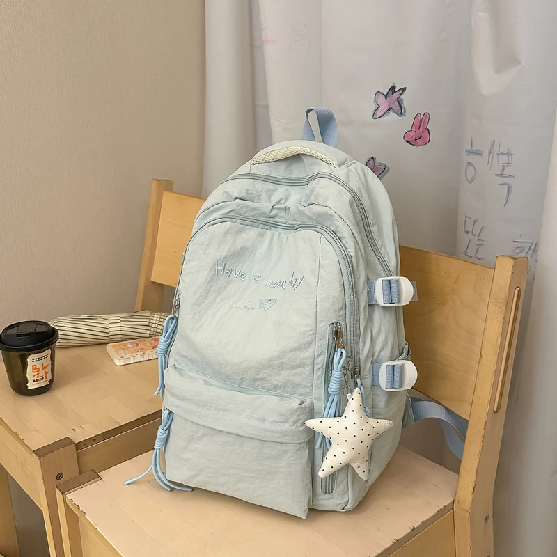 Multi-Taschen Freizeit-Rucksack mit inspirierendem Zitat Karnz