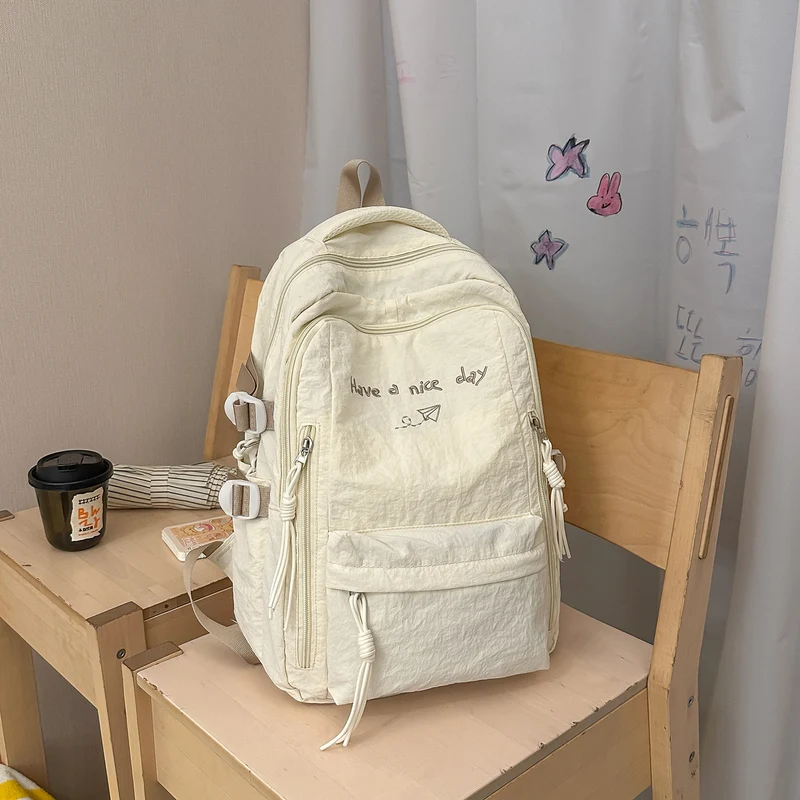 Multi-Taschen Freizeit-Rucksack mit inspirierendem Zitat Karnz