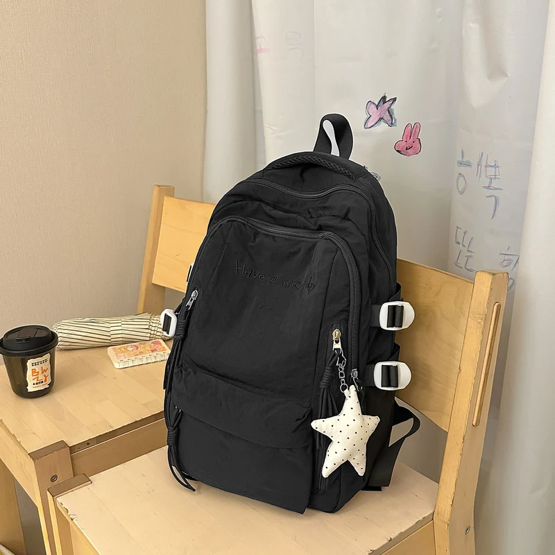 Multi-Taschen Freizeit-Rucksack mit inspirierendem Zitat Karnz