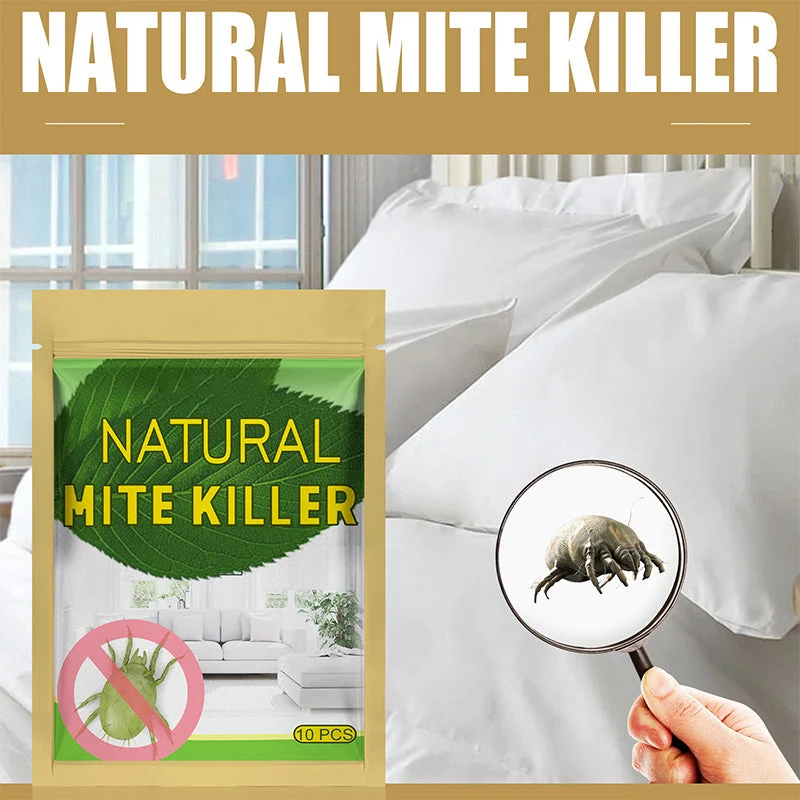 🧴🔥 HEISSER VERKAUF! Natürliches Milbenbekämpfungssäckchen – Pflanzlich, geruchsneutral & langanhaltend – Perfekt für Matratze, Sofa, Teppich & Kleiderschrank – Schützt Allergiker & Haushalt ✨