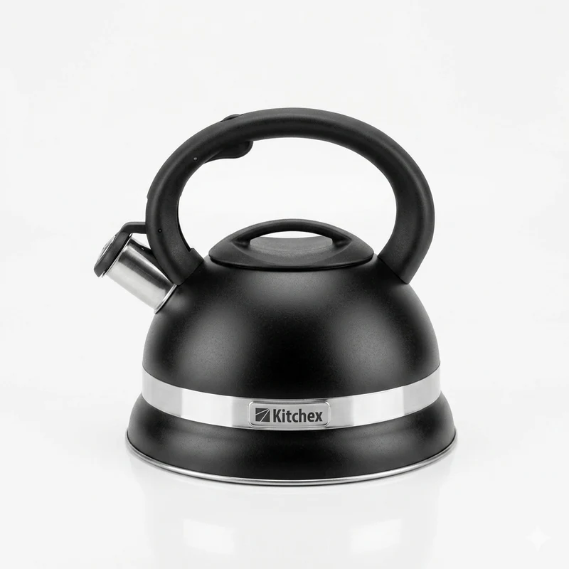 3L Premium Stainless Steel Whistling Kettle (Induction & Gas Stove Compatible)