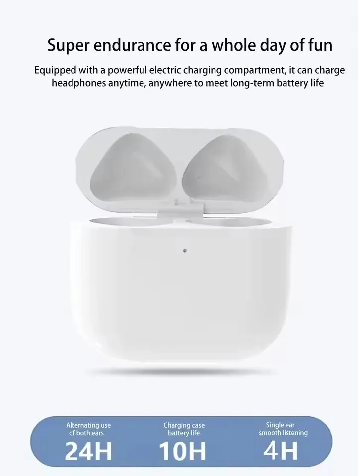 TWS Wireless Bluetooth Earphones with Microphone & ANC