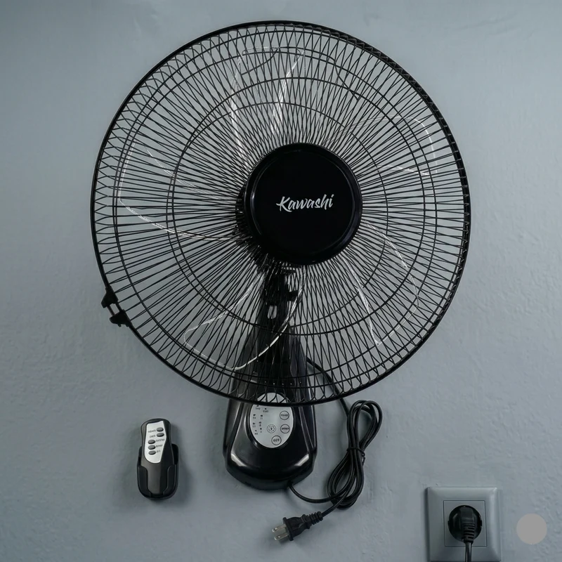 Kawashi 16" Electric wall Fan with Remote