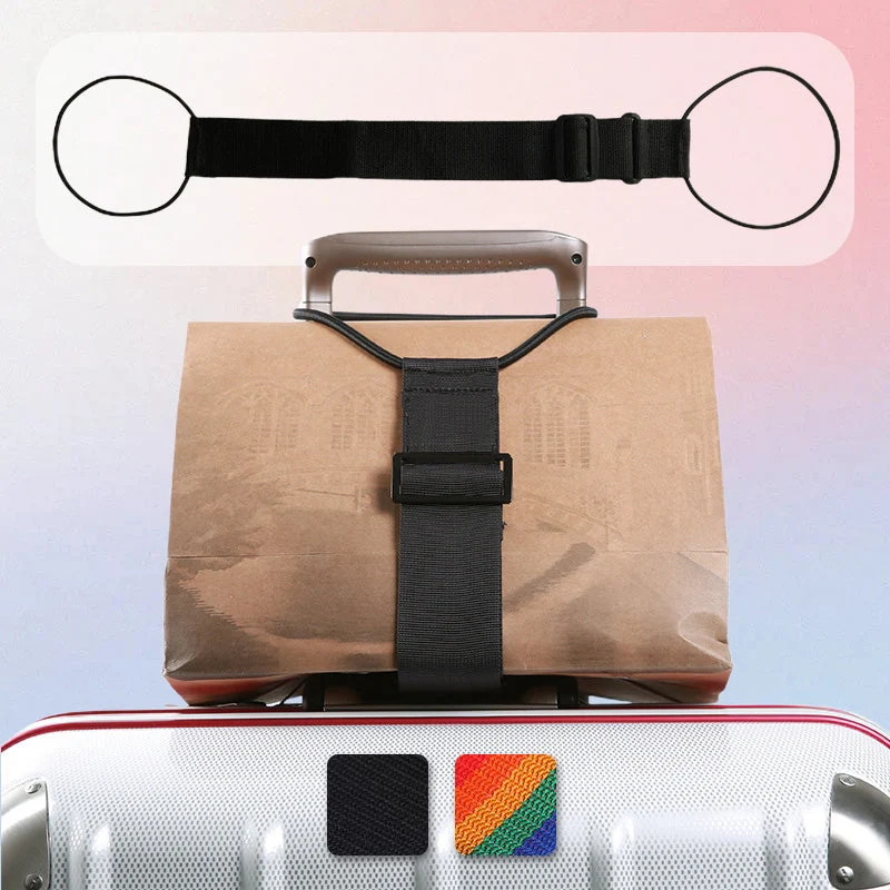⏰ 50 % RABATT – Nur für kurze Zeit ✨🧳 Elastische Gepäckbefestigungsgurte – verstellbar, robust & praktisch für Koffer, Reisetaschen & Gepäcksicherung 🔒