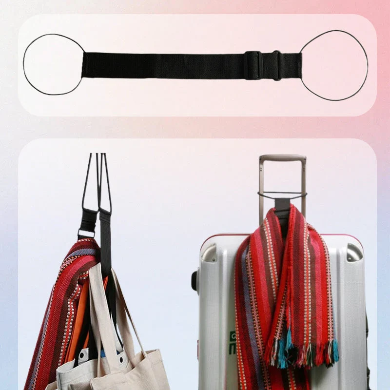 ⏰ 50 % RABATT – Nur für kurze Zeit ✨🧳 Elastische Gepäckbefestigungsgurte – verstellbar, robust & praktisch für Koffer, Reisetaschen & Gepäcksicherung 🔒