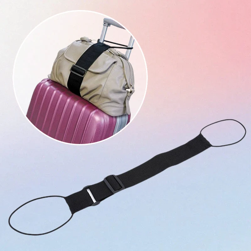 ⏰ 50 % RABATT – Nur für kurze Zeit ✨🧳 Elastische Gepäckbefestigungsgurte – verstellbar, robust & praktisch für Koffer, Reisetaschen & Gepäcksicherung 🔒