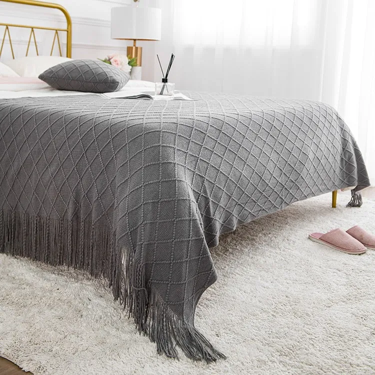 Gemütliche dekorative Wurfdecke