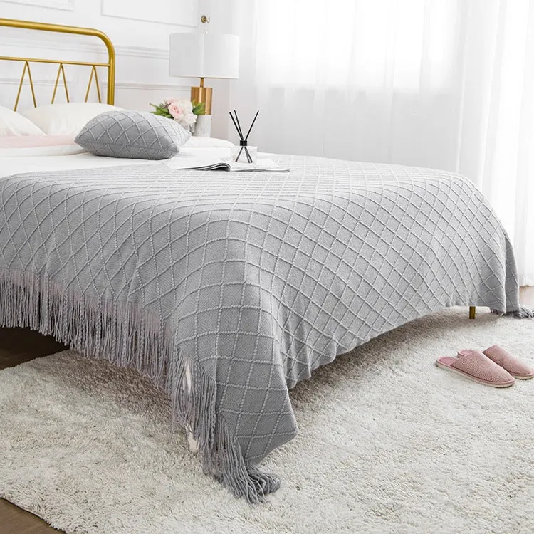 Gemütliche dekorative Wurfdecke
