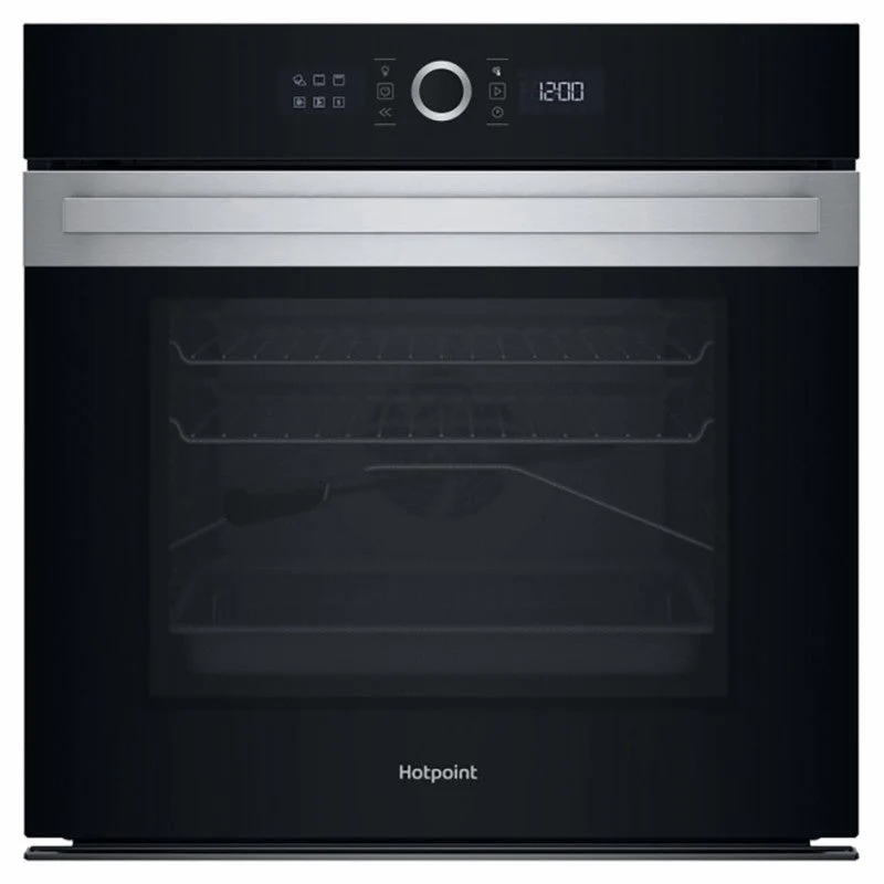 Hotpoint 73L Einbau Multifunction Electric Einbaubackofen - Schwarz und Silber | HOI5S8PM0XUK