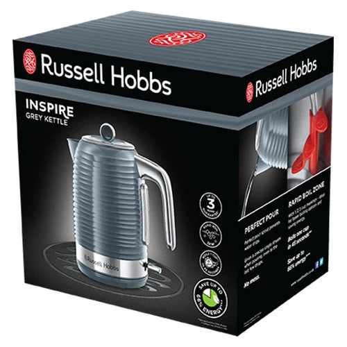 Russell Hobbs Inspire 1.7L Wasserkocher - Grau | 24363