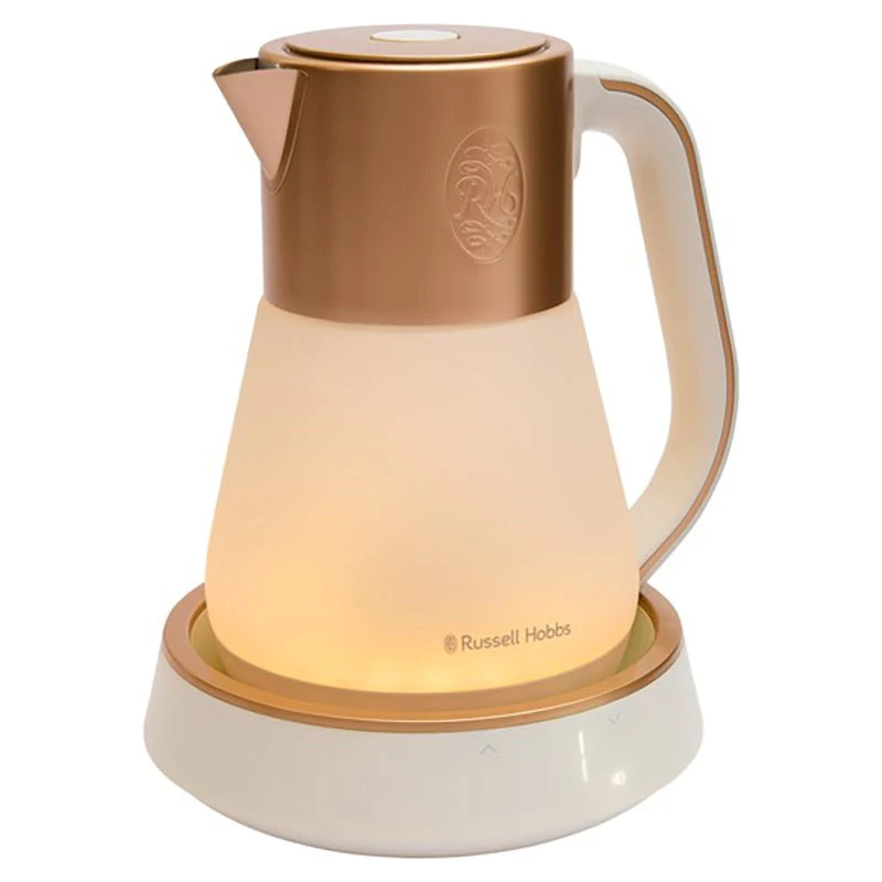 Russell Hobbs Calm 1.7L Wasserkocher - Weiß & Copper | 27450