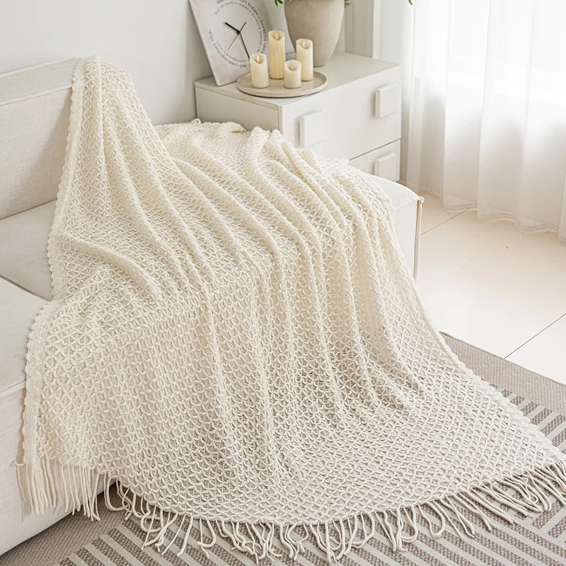 Home Decor Strickwurfdecke