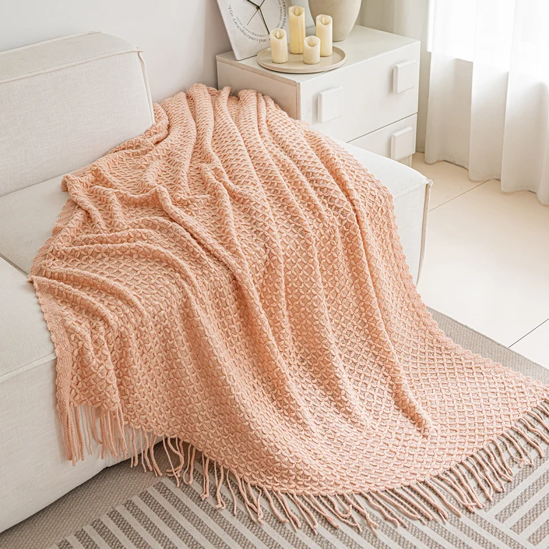 Home Decor Strickwurfdecke