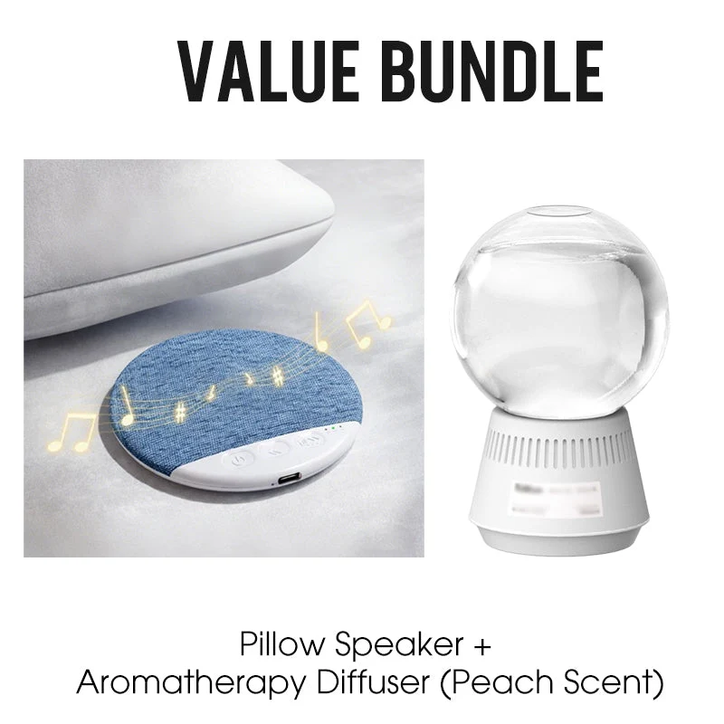 💤🛏️ Schlafkissen-Lautsprecher mit 50% RABATT! 🔊🎵 Schlankes 12mm Design für Privataudio & 7 Tage Akkulaufzeit
