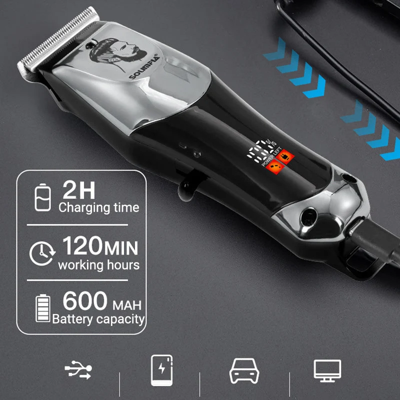 💇‍♂️ 50% RABATT! ⚡ Multifunktionaler Elektrischer Haarschneider für Männer – Präzisionsklingen, Wiederaufladbar & Profi-Qualität für Zuhause ✂️