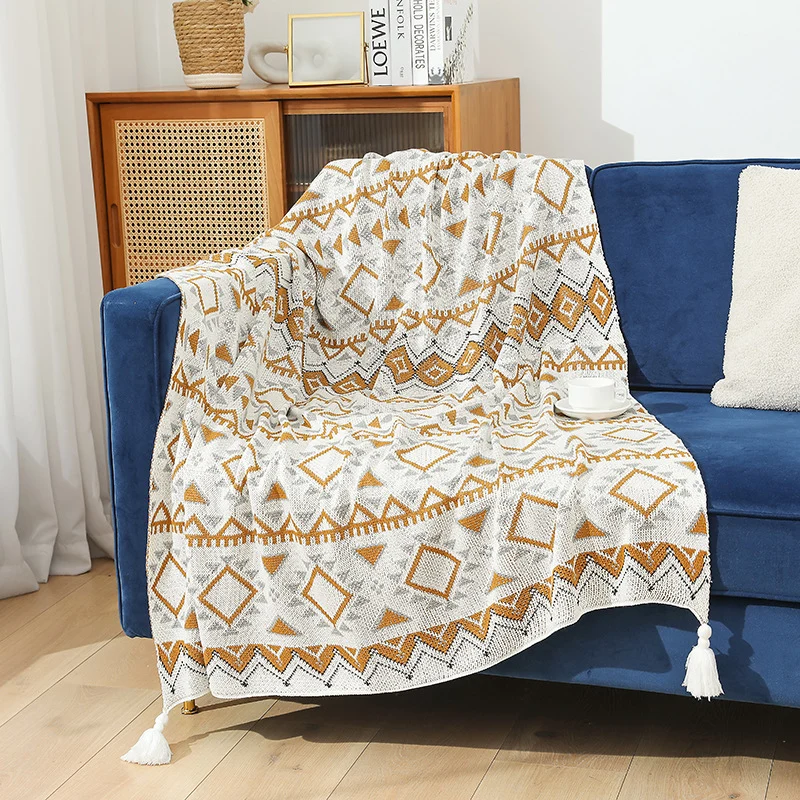 Dekorative Bohemian Überwurfdecke