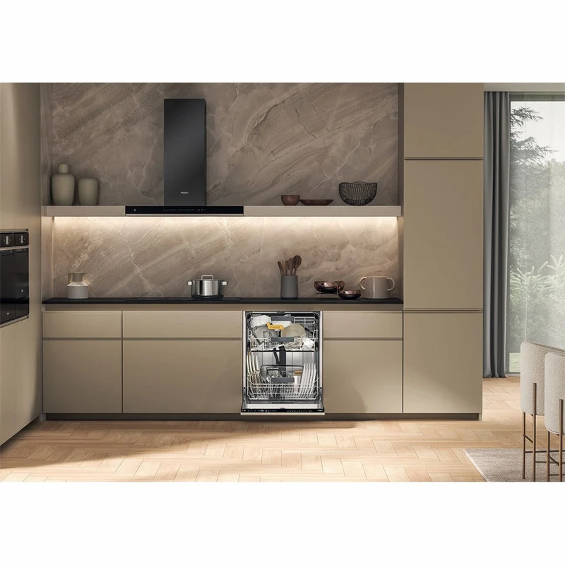 Whirlpool 60CM integriert Standard Geschirrspüler | W8IB15M6LUK
