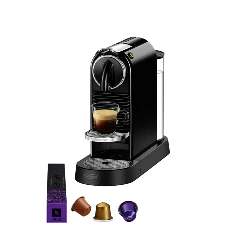 DeLonghi Nespresso Citiz Kaffeemaschine - Schwarz | EN167.B