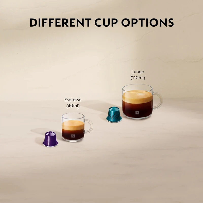 DeLonghi Nespresso Citiz Kaffeemaschine - Schwarz | EN167.B