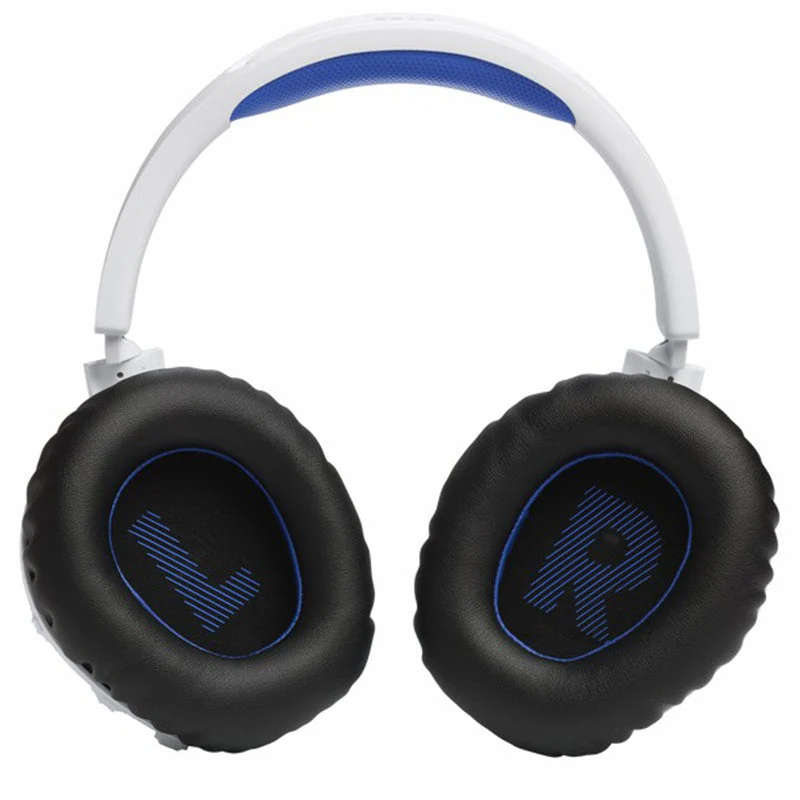 JBL Quantum 360P Console Over-Ear Wireless Bluetooth Gaming-Headset - Weiß & Blau | JBLQ360PWLWHTBLU