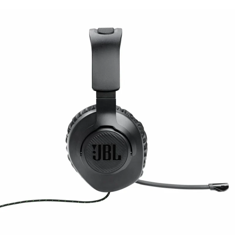 JBL Quantum 100X 40mm Driver Over-Ear Wired Gaming-Headset - Schwarz & Grün | JBLQ100XBLKGRN