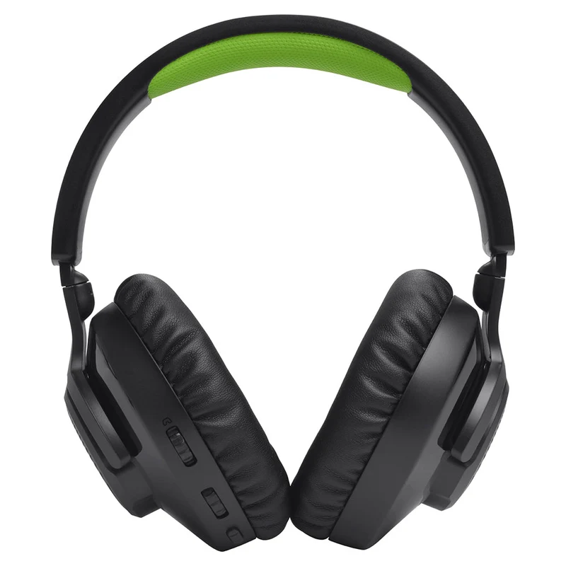 JBL Quantum 360X Console Over-Ear Wireless Bluetooth Gaming-Headset - Schwarz & Grün | JBLQ360XWLBLKGRN