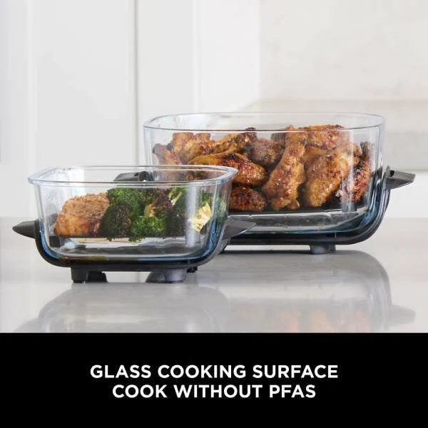 Ninja CRISPi 4-in-1 Portable Glass Heißluftfritteuse - Sage | FN101UKSG