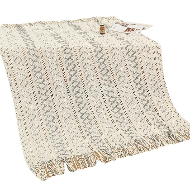 Gemütliche dekorative Wurfdecke