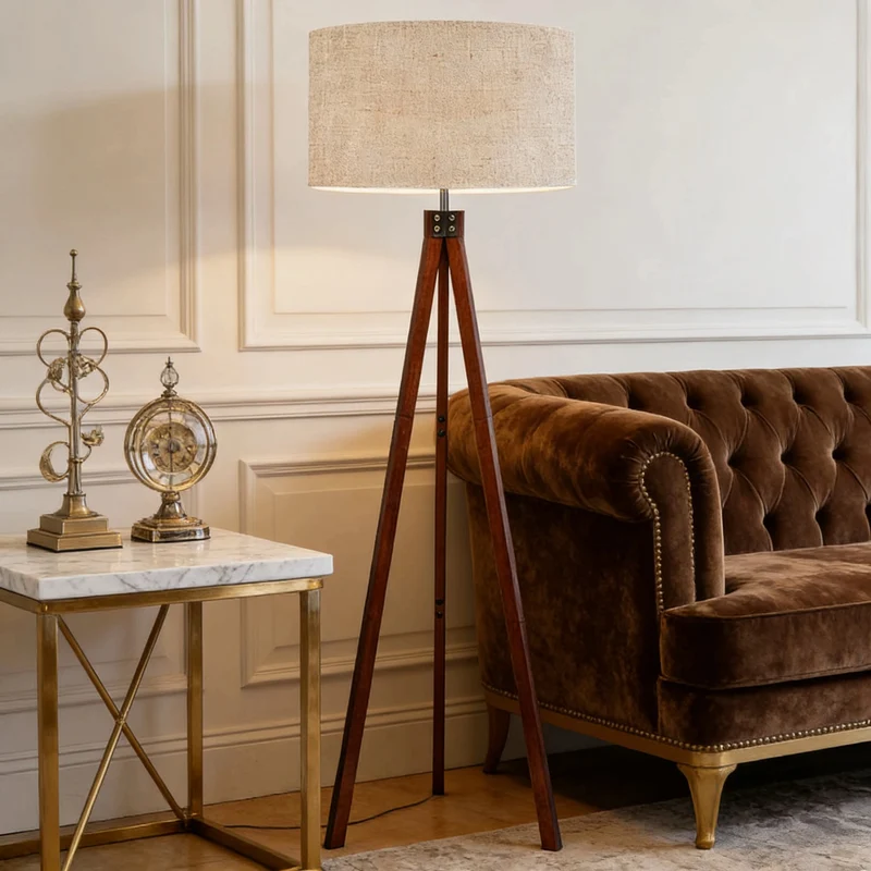 Elegante Tripod Stehlampe