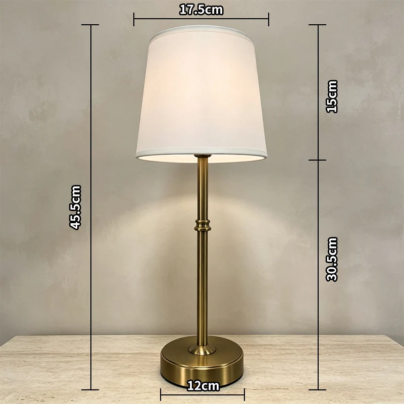 Dekorative Tischlampe