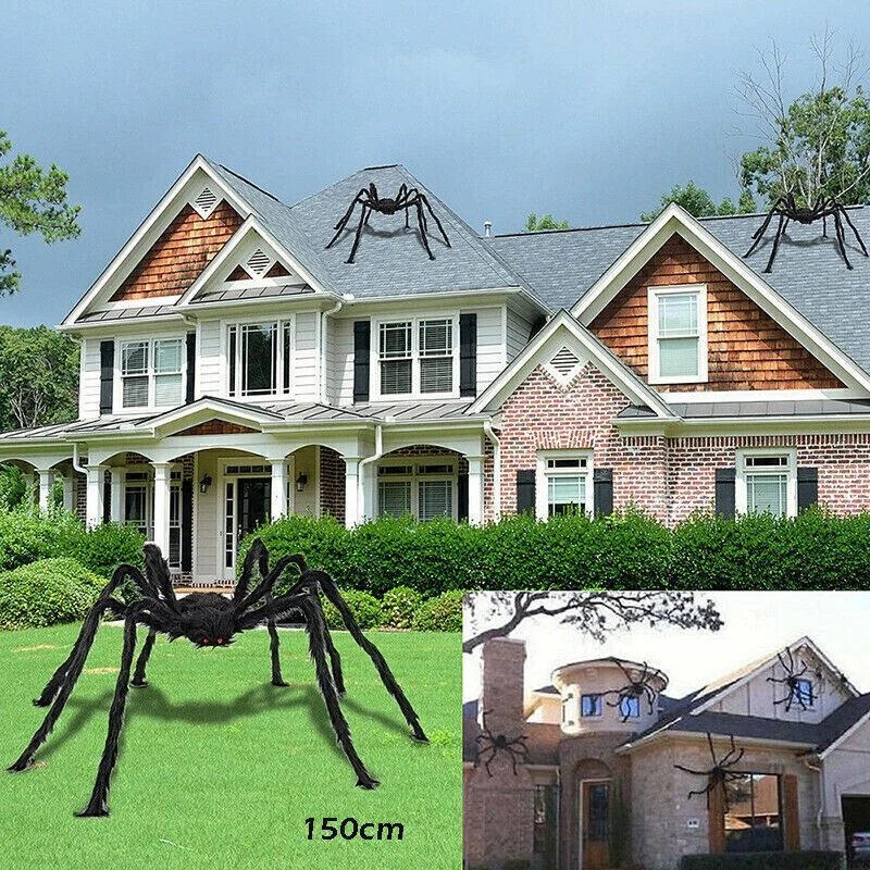 Halloween 200cm Riesen Spinne Tarantula Plüsch Dekoration