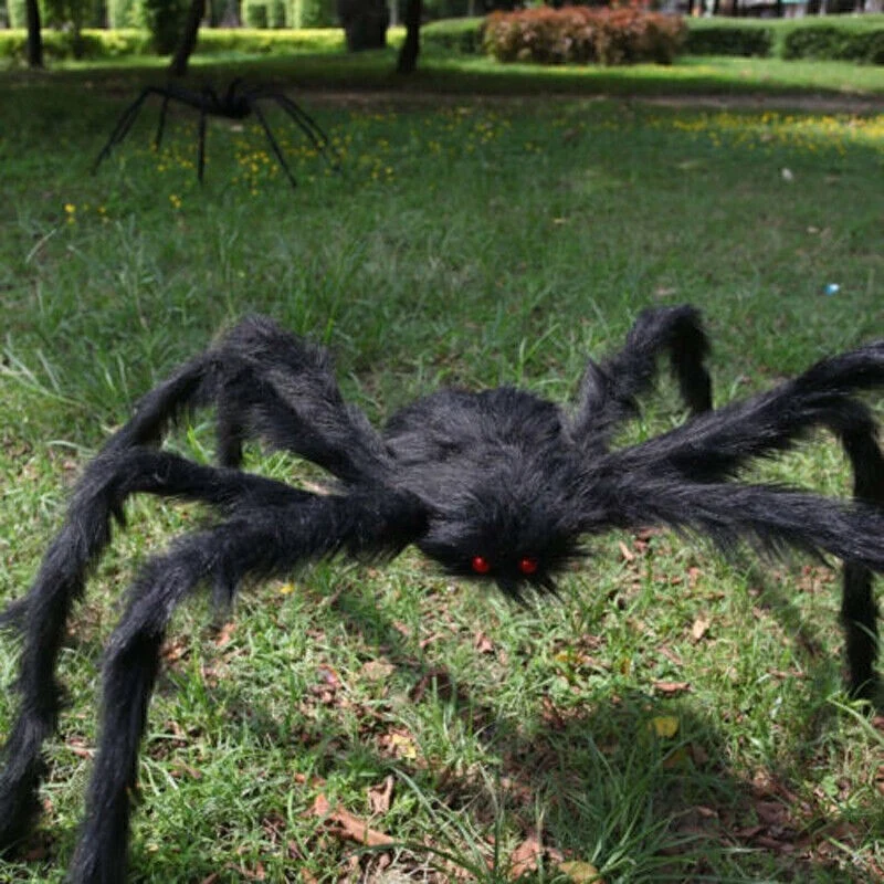 Halloween 200cm Riesen Spinne Tarantula Plüsch Dekoration