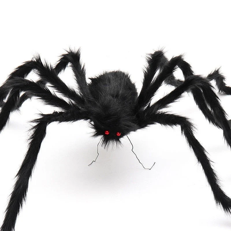 Halloween 200cm Riesen Spinne Tarantula Plüsch Dekoration